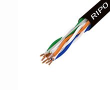 кабель для компьютерных сетей  ripo   utp4cat5e 24awg cu ripo уличный черный,  за 1 метр  фото