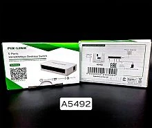 сетевой коммутатор 5 портов pix-link lv-sw05 концентратор сети, скорость до 1000 mbps  фото