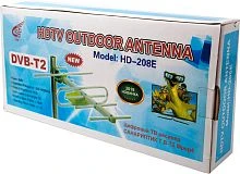 антенна тв внешняя уличная hd-208e malkatech цифровая эфирная для dvb-t2 тв наружная  фото