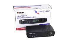 Цифровая приставка CADENA CDT-100 (ТС) эфирный DVB-T2/C тв ресивер без абонплаты TV-тюнер медиаплеер от магазина Электроника GA